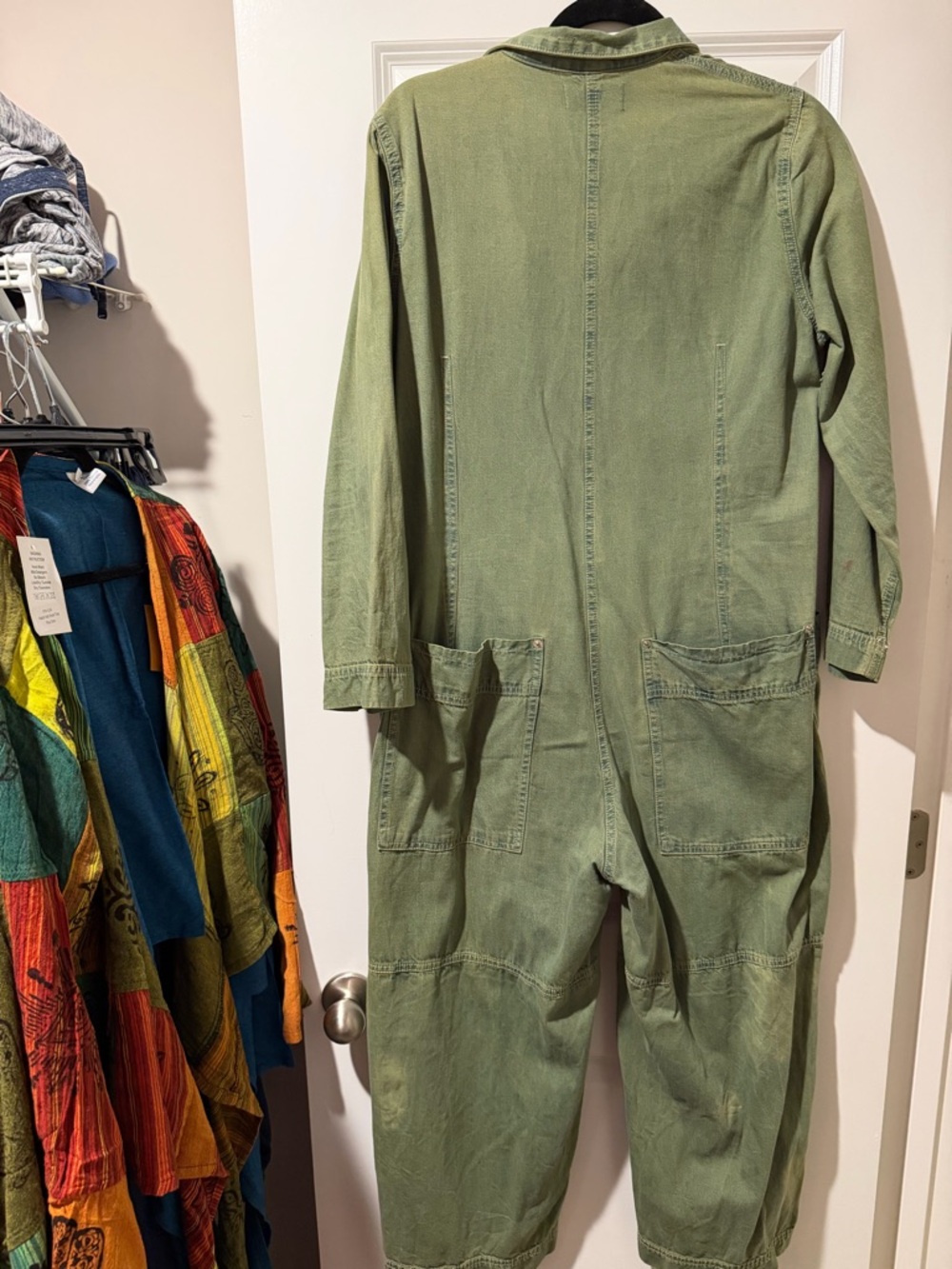 We The Free EverGreen Margarita Jumpsuit Size XS 🔥 look at the acid wash color - Picture 6 of 8
